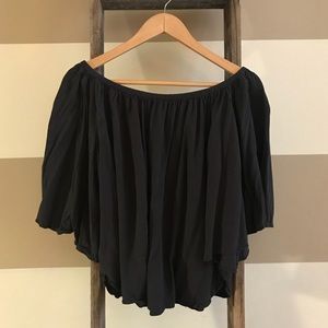 LOFT Flutter Sleeve Top